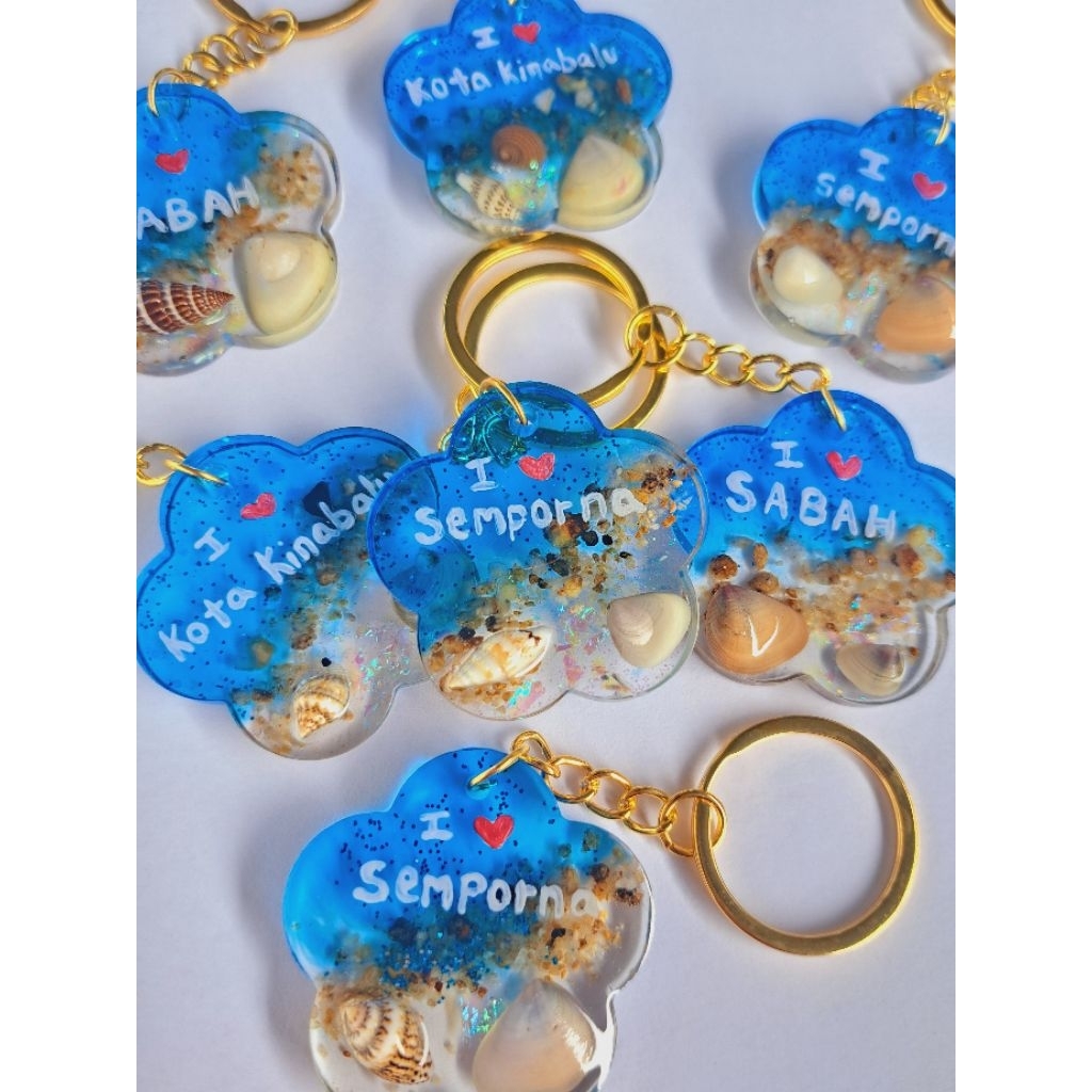 沙巴手信独家设计纯手工手作文创Sabah /Semporna/Kota kinabalu Exclusive Souvenir Resin ...
