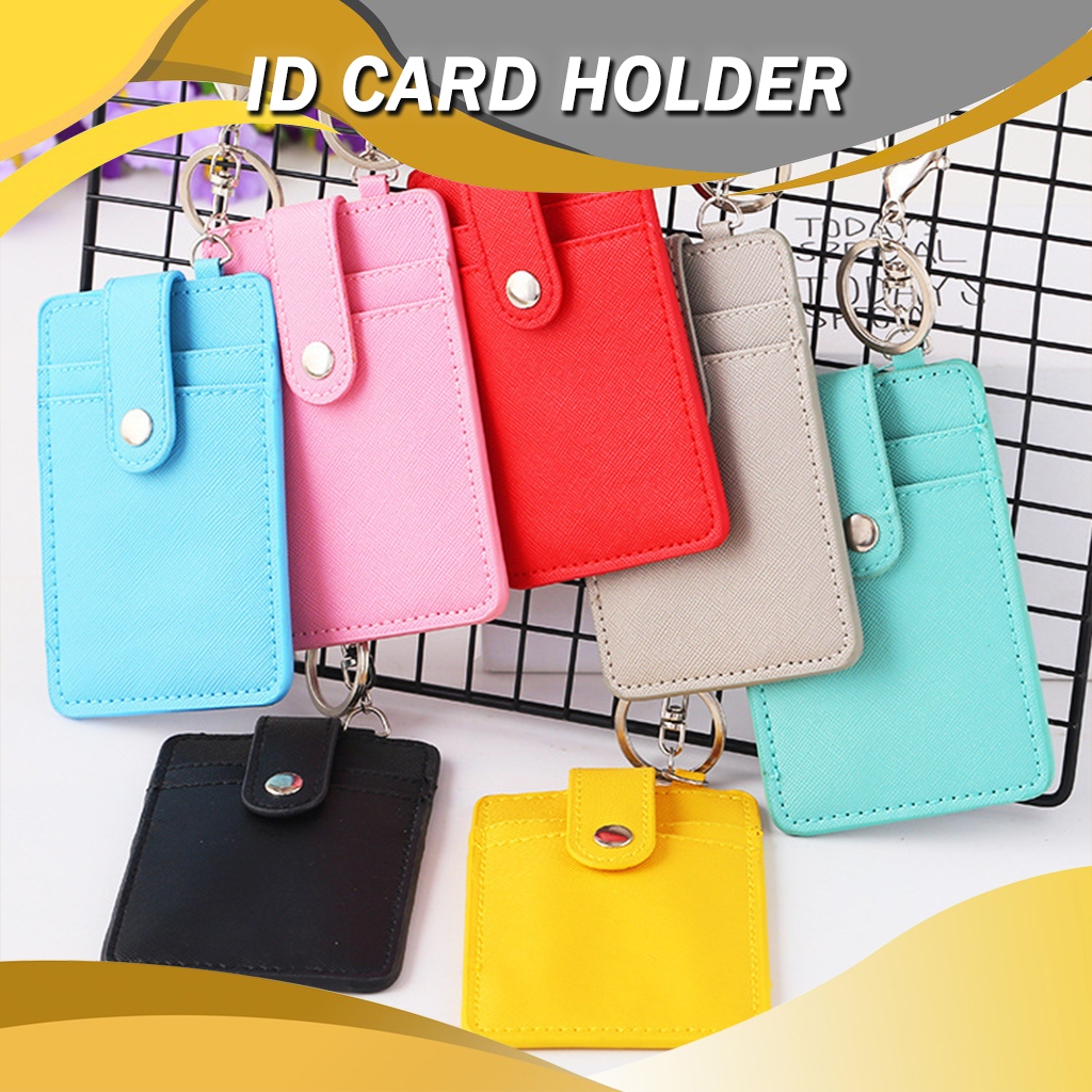5 Card Slots Holder Business Credit Card | Work ID Card | Student ID ...