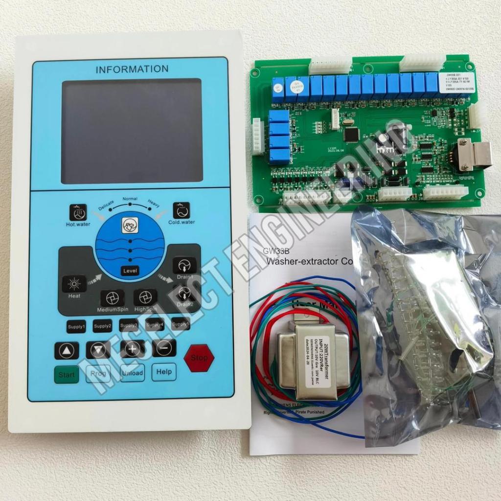 (PRE ORDER) GW32B Industrial Machines Controller - Washer Extractor PLC ...