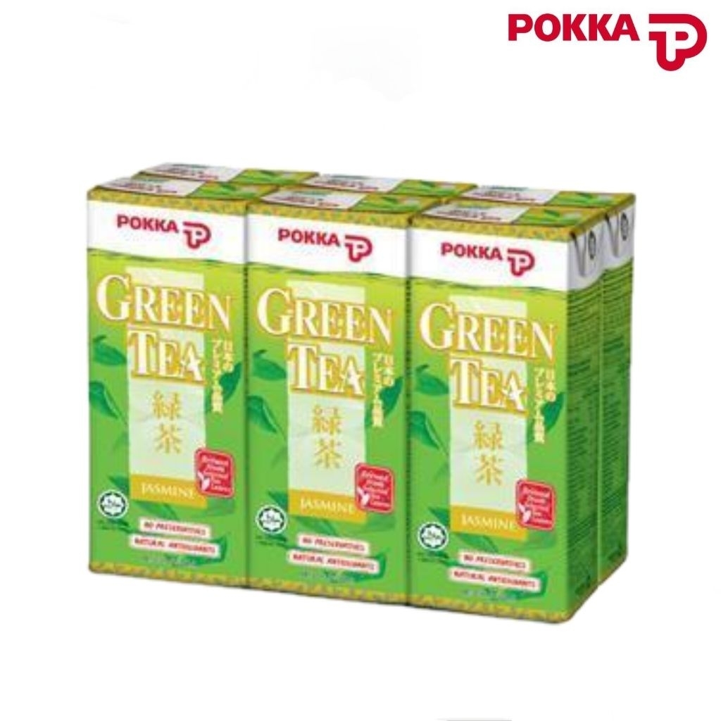 [TKM] Pokka Jasmine Green Tea 6 x 250ml | Shopee Malaysia