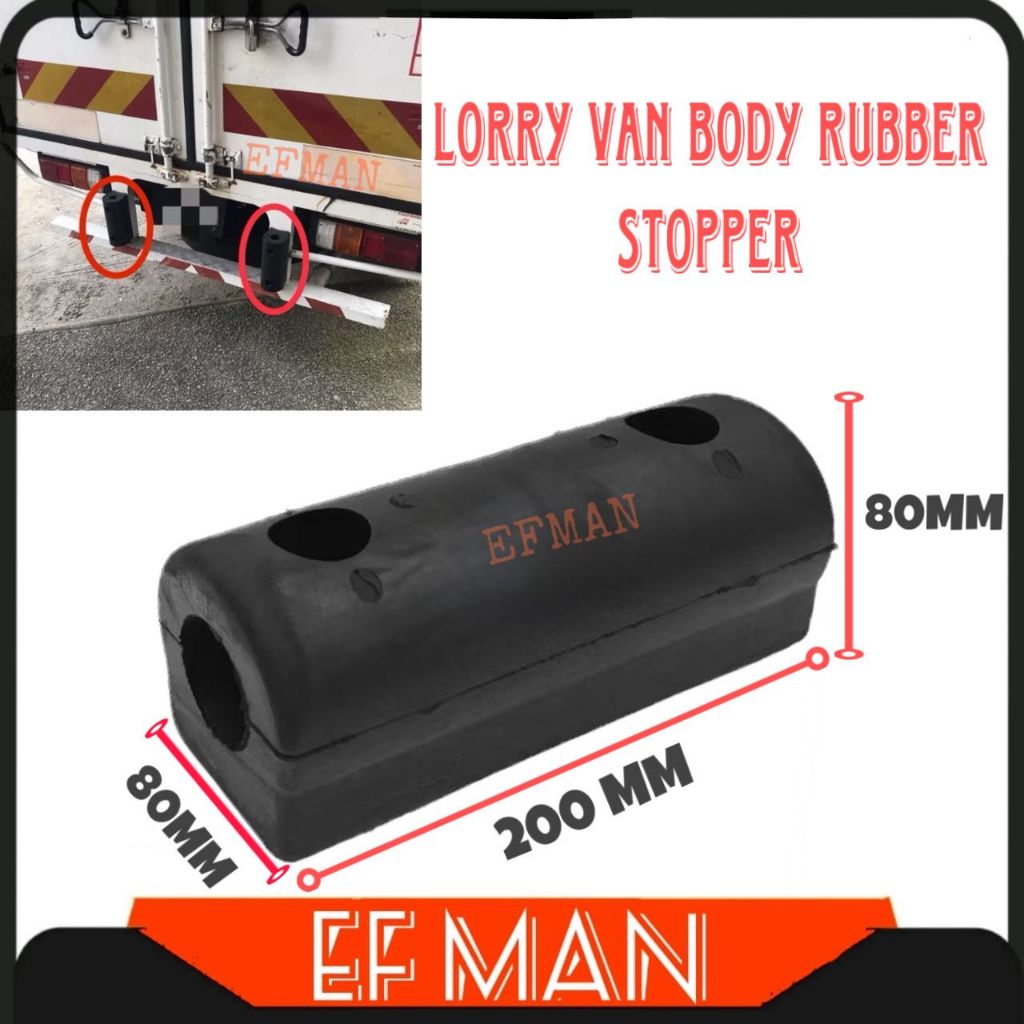 UNIVERSAL LORRY VAN BODY RUBBER STOPPER BUMPER LORI PENAHAN GETAH DOCK ...