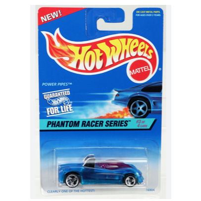 Hot Wheels Power Pipes Chrome - Modellino Auto 1:64, Collezione Die-Cast - 2