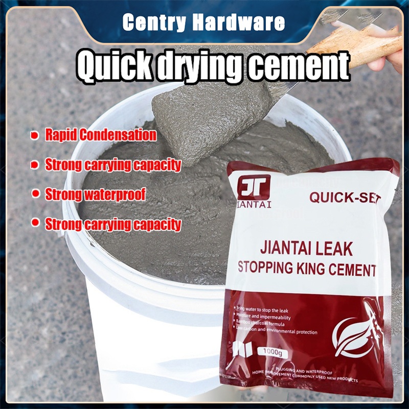 WaterProof Cement 3 Mins Quick Dry Simen Kalis Air Cepat Kering 1Kg ...