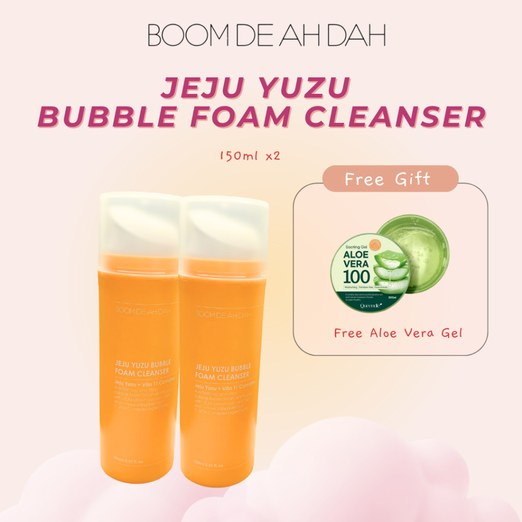 化粧水・ローション・トナー Yuzu Bubble Foam Cleanser & 4GE 化粧水