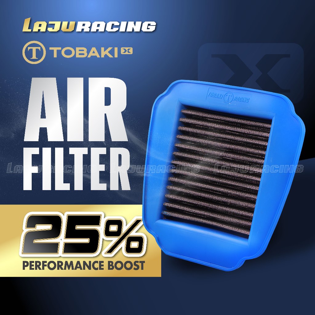 TOBAKI AIR FILTER RACING RS150R Y16 Y15ZR LC135 NVX155 NMAX V1 V2 EGO ...