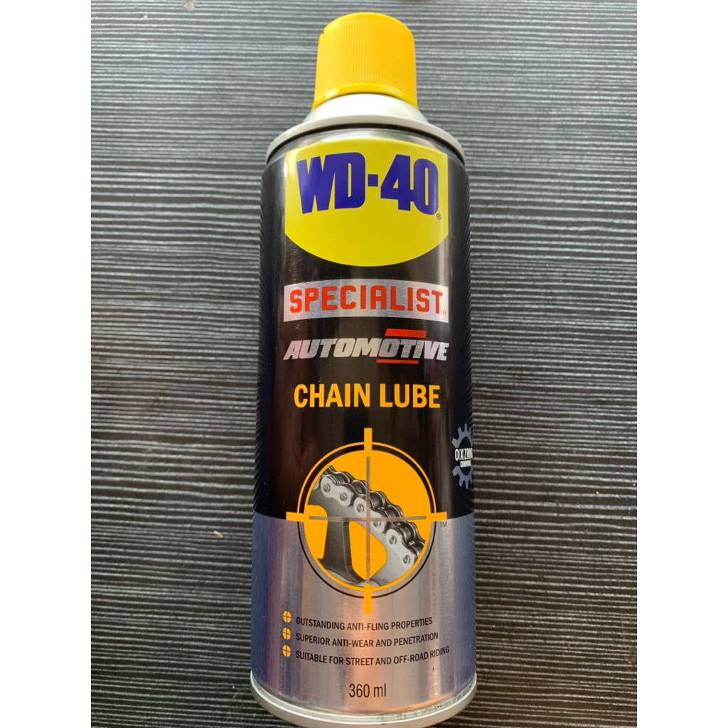 MINYAK PENYEMBUR RANTAI WD-40 SPECIALIST SUPERBIKE CHAIN LUBE O|X|Z ...