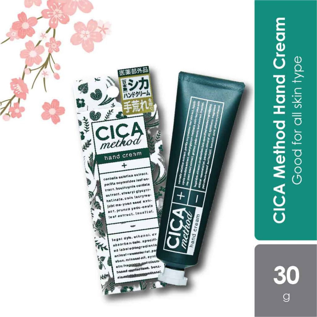 Cica Method Hand Cream 30g | For Dry & Dehydrated Skin Problem | Shopee ...