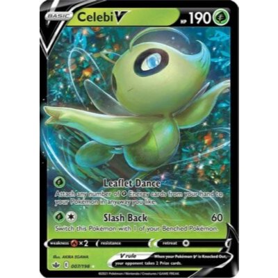 Pokémon TCG - Celebi V - 007/198 - Ultra Rare | Shopee Malaysia