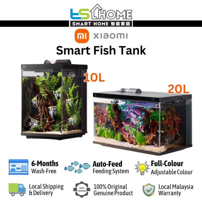 Xiaomi Mijia Smart Fish Tank Aquarium months Wash Free