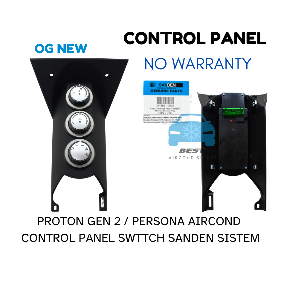 Original Sanden PROTON GEN2 & PERSONA 2007-2016 AIR COND SWITCH CONTROL ...