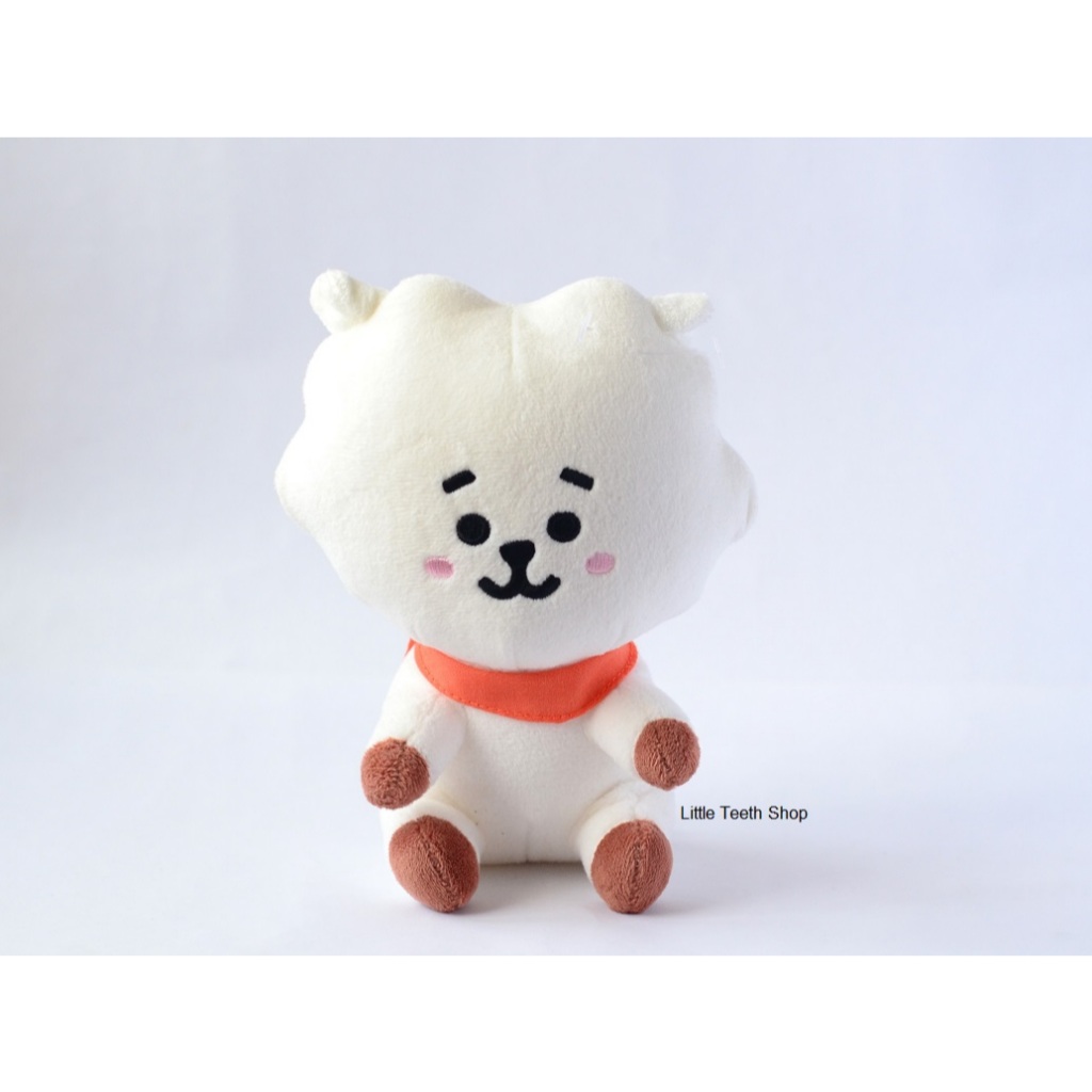 BT21 Line Friend stuffed plush toy - RJ white alpaca representing Jin ...