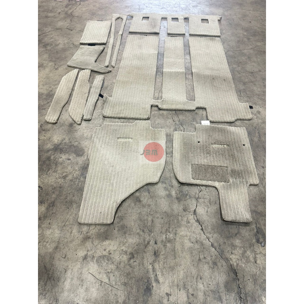 Toyota Estima ACR50 Floor Mat Karpet 7 Seater 1 set Product Same ...