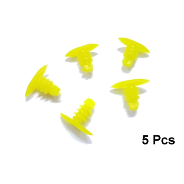5 PCS Plastic Rivet Fastener Clip Car Door Window Rubber Pin Spare Part ...