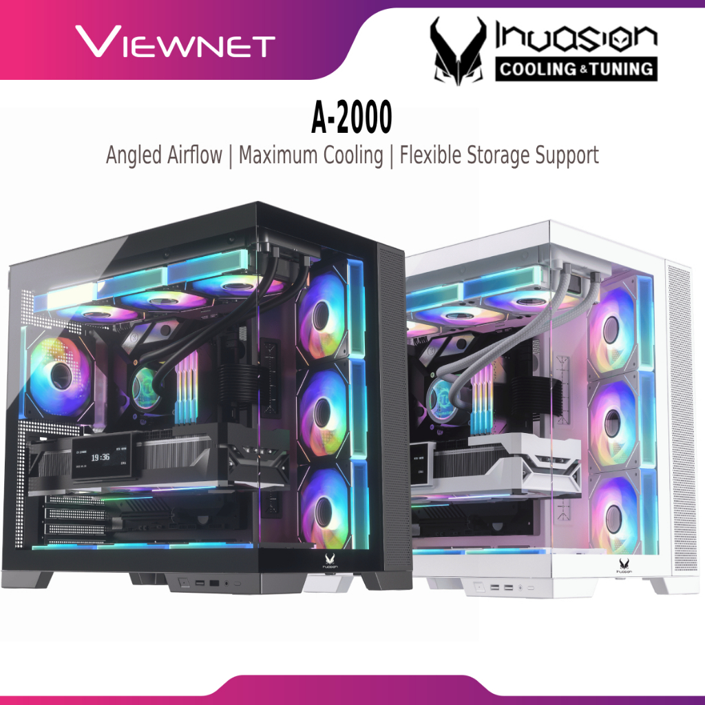 INVASION A-2000 ATX DESKTOP CASING / CASE ONLY NO FAN / WITH FLEXIBLE ...