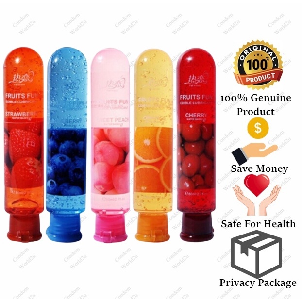 Adult Body Fruity Flavor Lubricant Gel 80ML | Shopee Malaysia