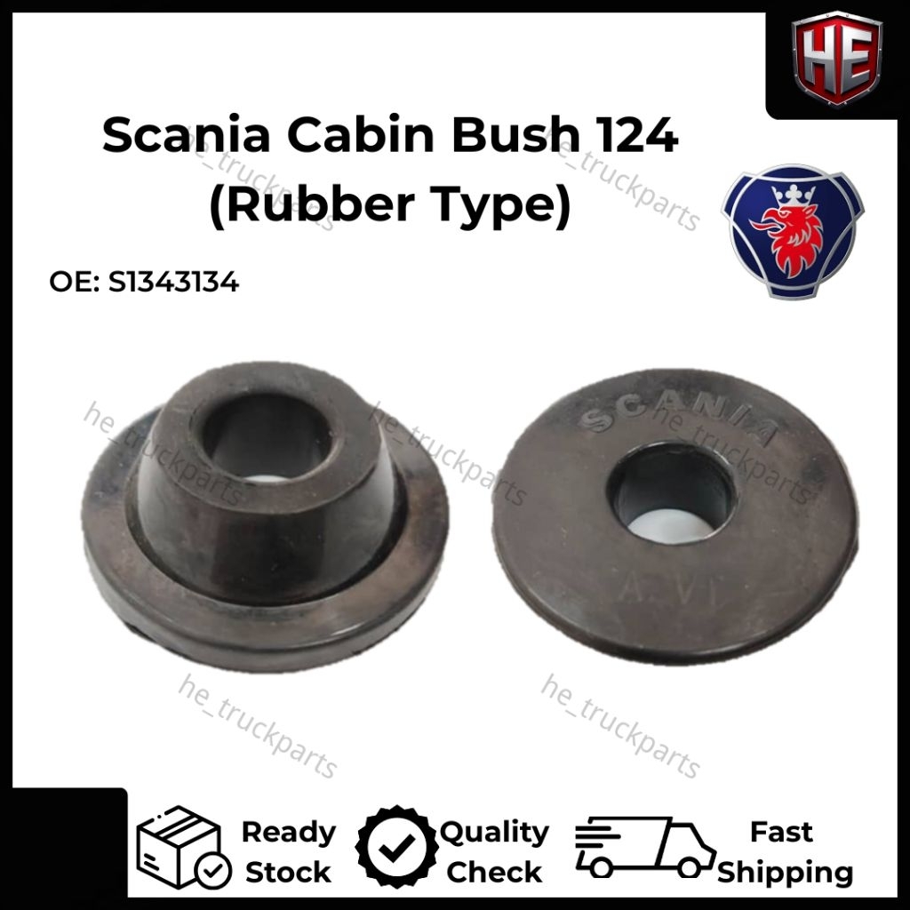 Scania Cabin Bush Rubber Type 1481245 1343134 Heavy Duty 124 / 114 & P ...