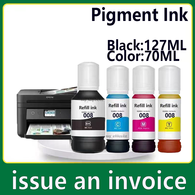 For 008 Pigment Ink Tank T06G100 T06G200 T06G300 T06G400 L15150 L6550 ...