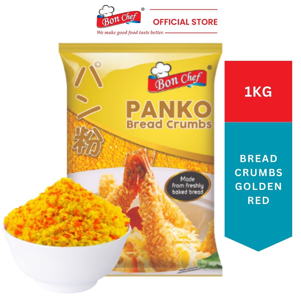 [ 1KG x 1PACK ] Breadcrumbs MIX (Golden Red) Bon Chef - CK377 📣 ...