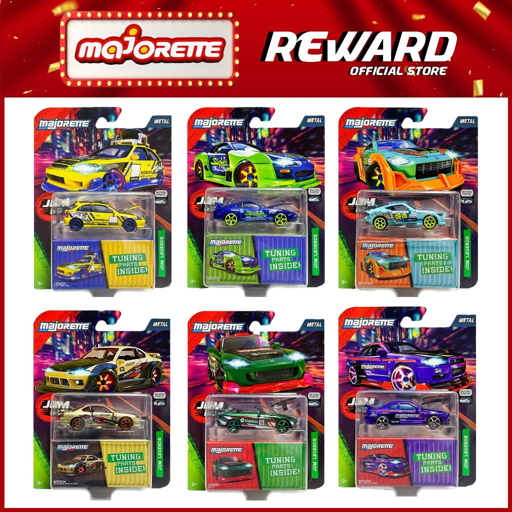 Majorette 2025 JDM LEGENDS DELUXE CARS / Diecast / JDM | Shopee Malaysia