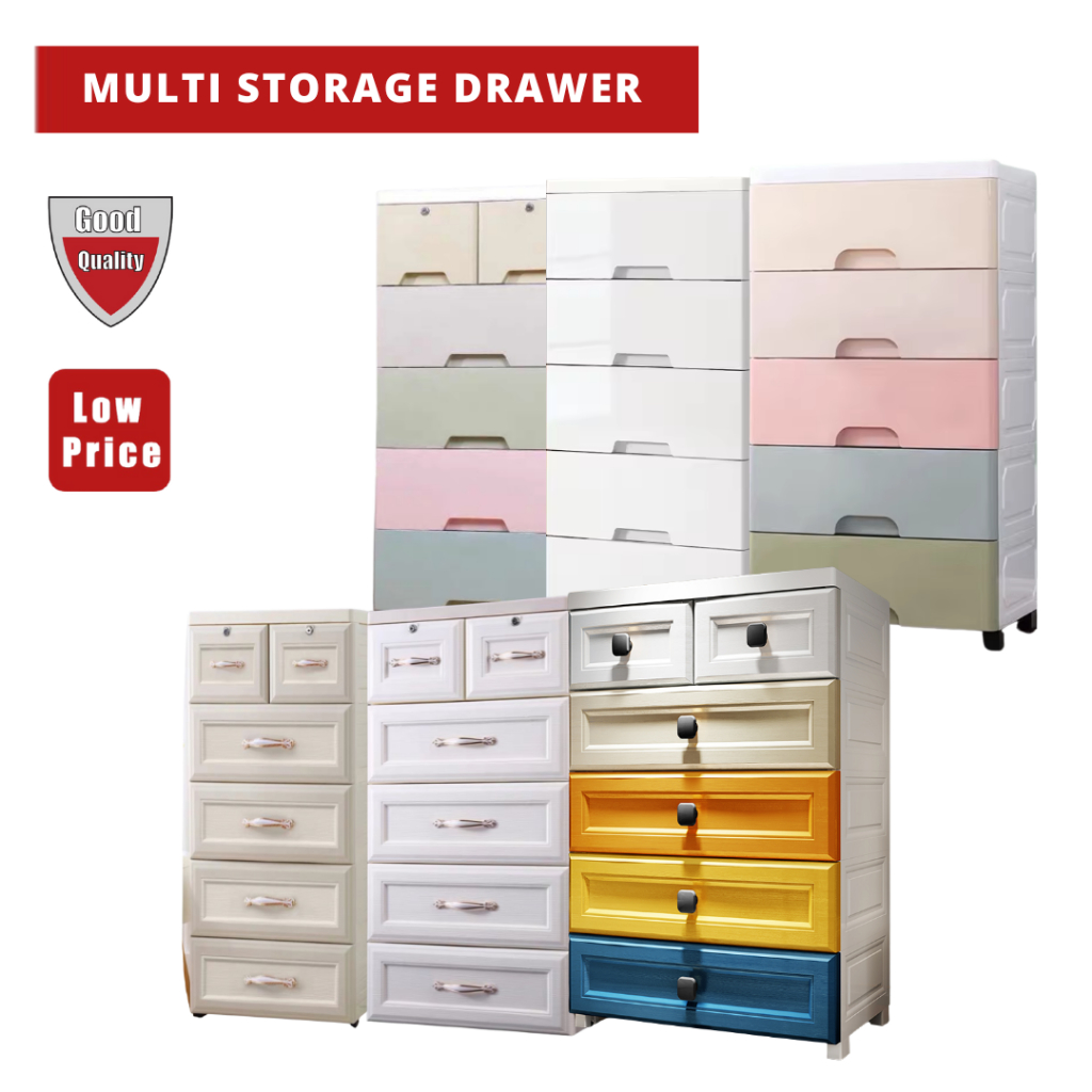 5 LAYER MULTI STORAGE DRAWER | Shopee Malaysia