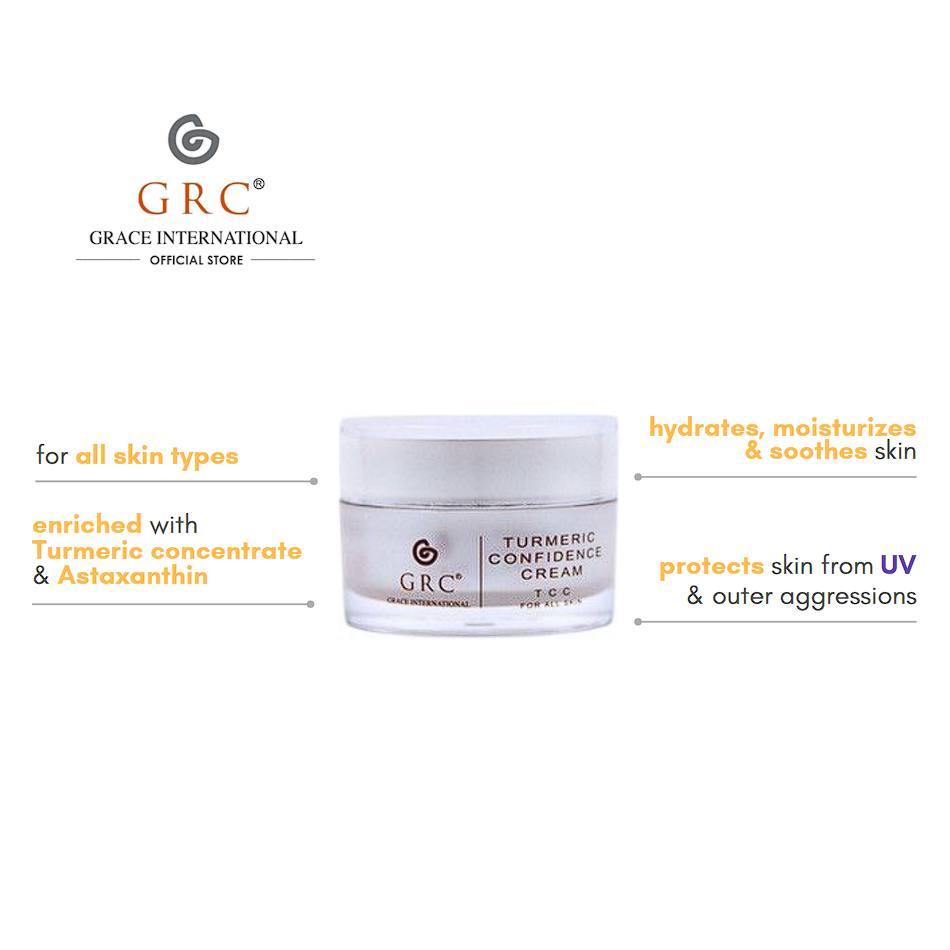 GRC Grace Turmeric Confidence Cream (35ml) | Shopee Malaysia