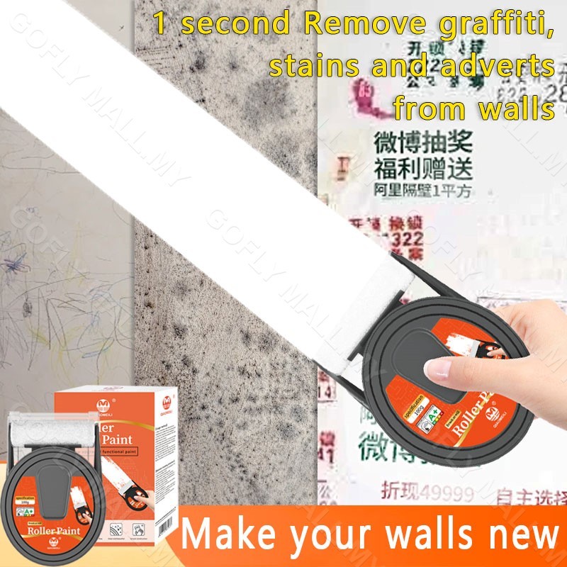 Wall Roller Paint roller cat dinding For renovation of walls Graffiti ...