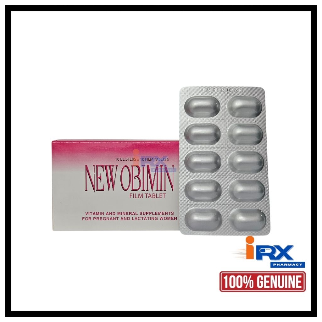 New Obimin Multivitamins 100's | For Pregnant & Lactating Women ...