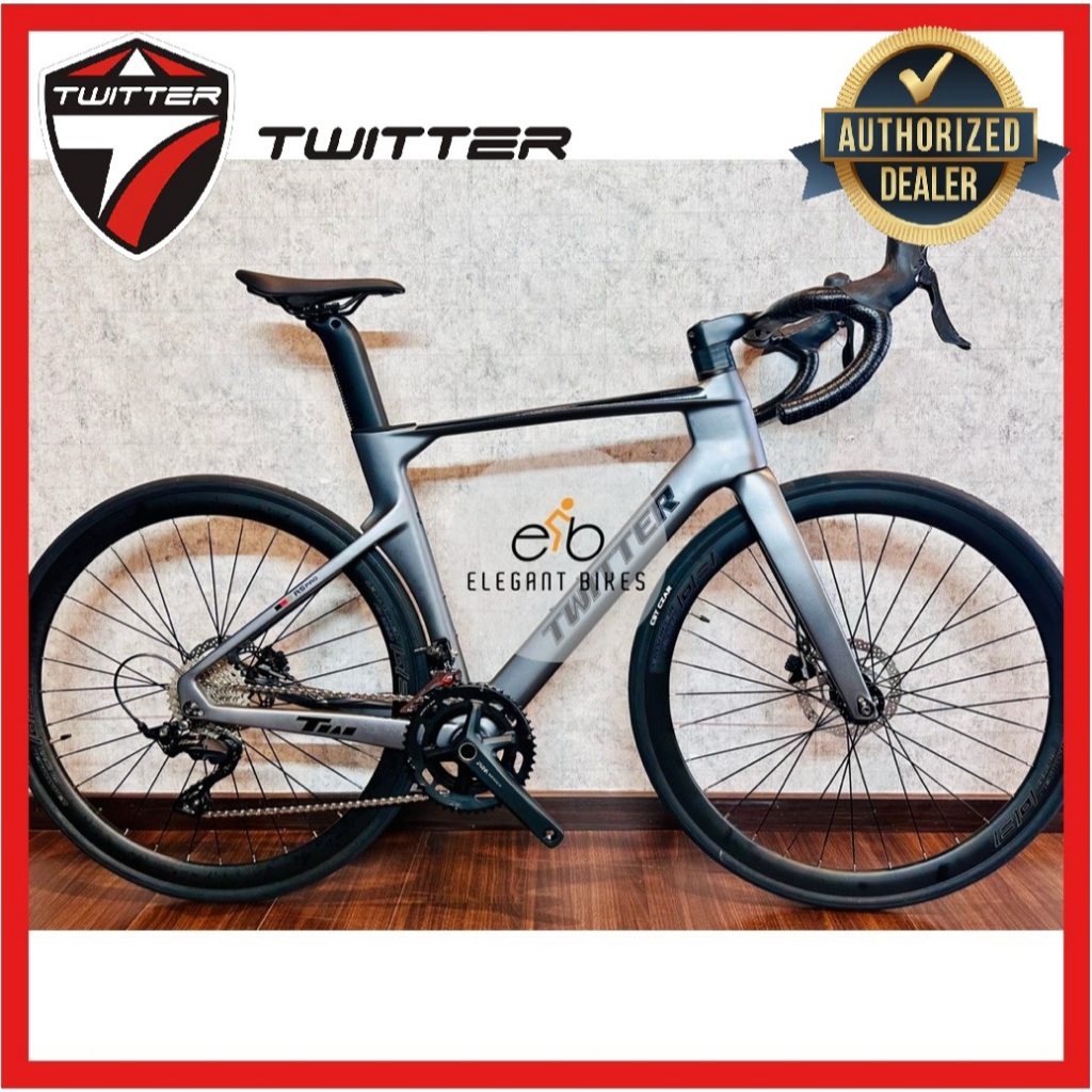 2025 TWITTER R5 PRO CARBON AERO FRAME 12 SPEED SHIMANO R7100 MIX ...
