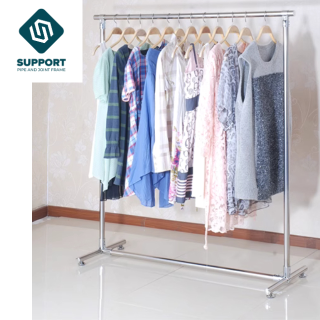 Single Rod Clothes rack Drying rack Clothing display hanger /Ampaian ...