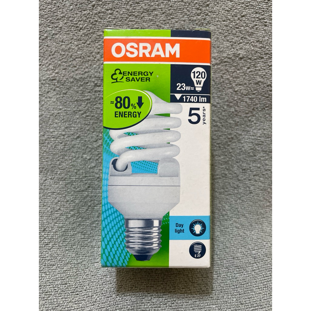 OSRAM 23W SPIRAL DAYLIGHT 6500K Bulb E27 Base | Shopee Malaysia