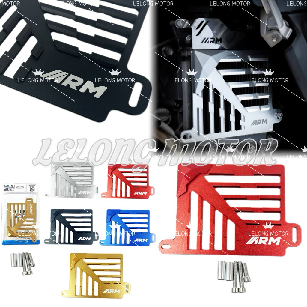 YAMAHA NMAX V1 V2 V3 NVX155 V1 V2 RADIATOR COVER PREMIUM ARUMI FULL CNC ...