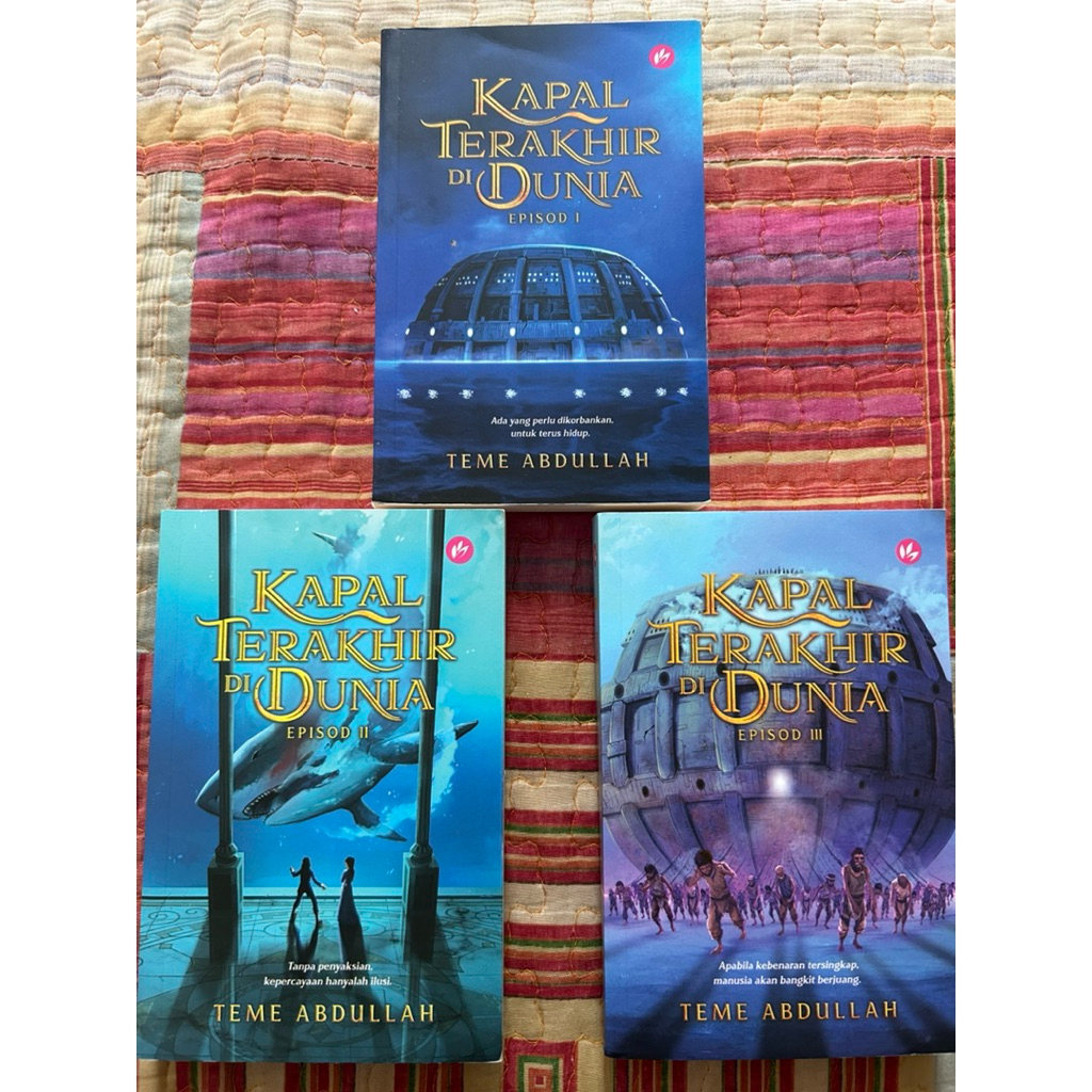 PRELOVED TEME ABDULLAH NOVEL(KAPAL TERAKHIR DIA DUNIA) | Shopee Malaysia