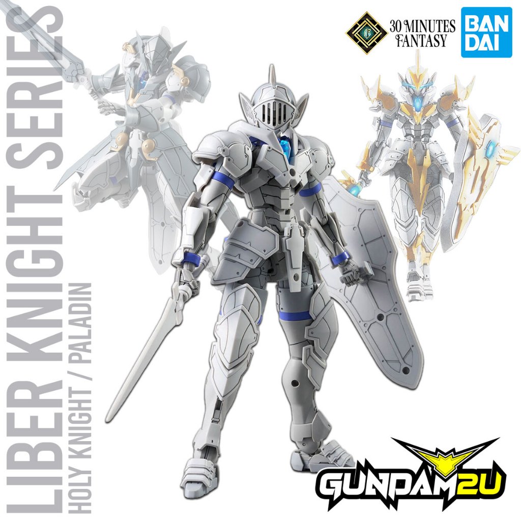 BANDAI 30MF Liber Knight / Holy Knight Paladin Class Up