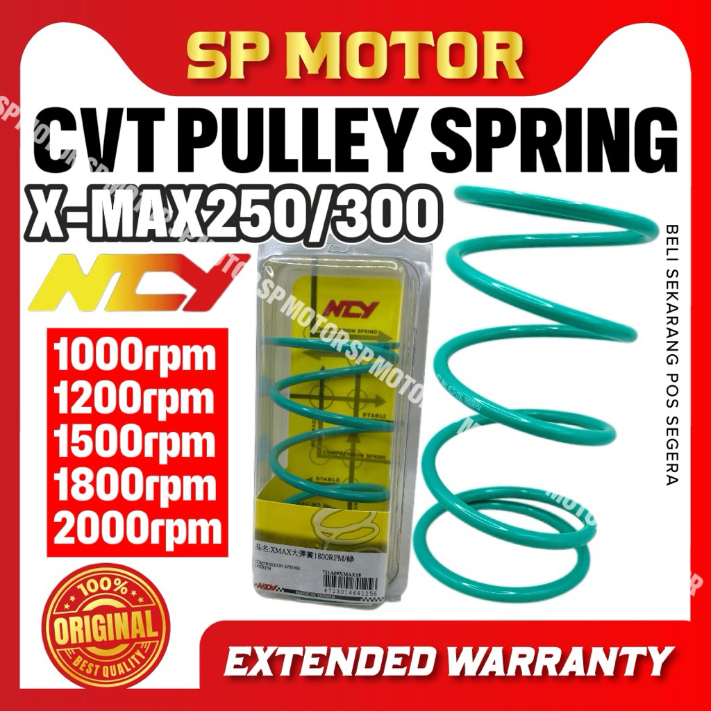 CVT SPRING ( NCY RACING ) ( 1000RPM 1200RPM 1500RPM 1800RPM 2000RPM ...