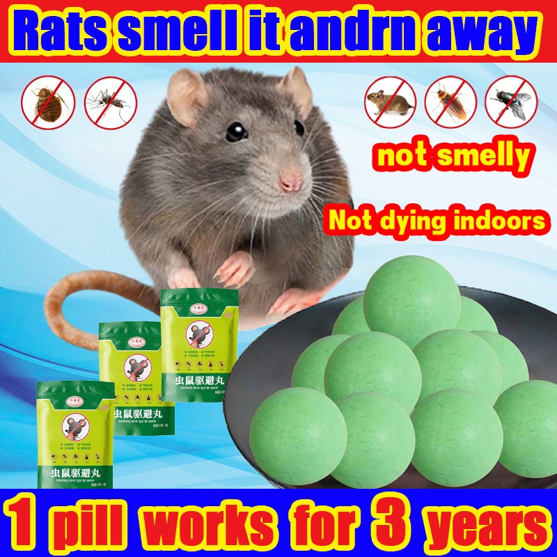 Powerful Rat Repellent Pills Long-Lasting Effect 100% Expel Insect ...