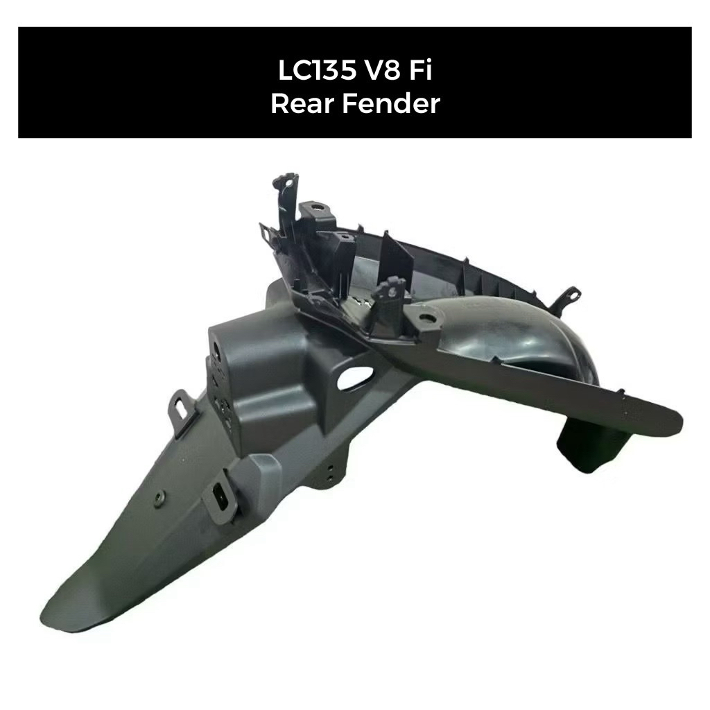 HLD YAMAHA LC135 FI V8 LCV8 Fi FUEL INJECTION REAR FENDER MUDGUARD ...
