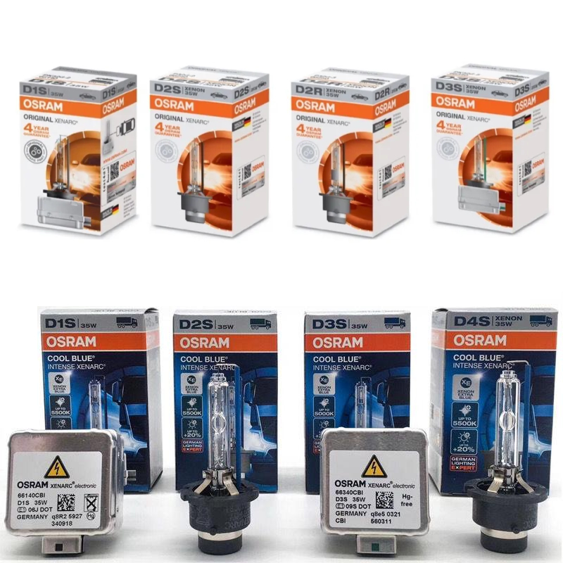 OEM Xenon Headlight HID Bulb Retaining Ring / Gasket / Seal / Spring Kit - Fits D1S, D1R, D3S, D3R, D8S Bulbs (Used)