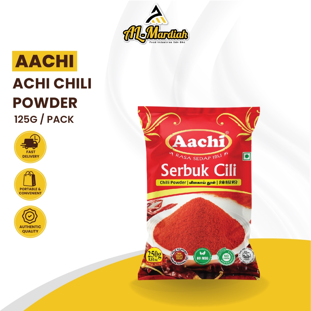 AACHI - ACHI Chili / Coriander / Tumeric Powder (125g/250g) | Shopee ...