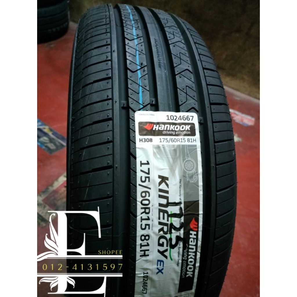 新 NEW TAYAR 175/60R15 HANKOOK H308 MODEL TYRES 175/60/15 BEZZA MODEL ...