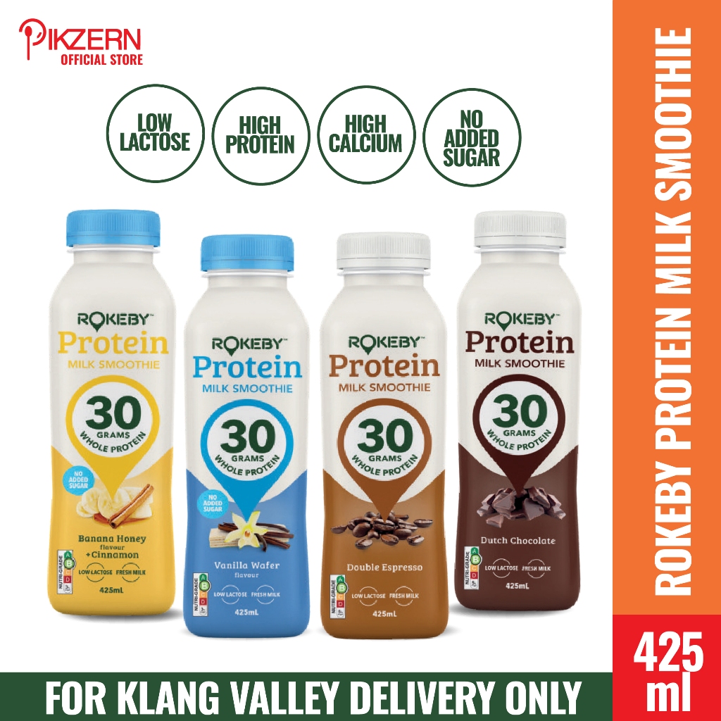 PIKZERN - ROKEBY PROTEIN SMOOTHIE (425ml) [KLANG VALLEY DELIVERY ONLY ...