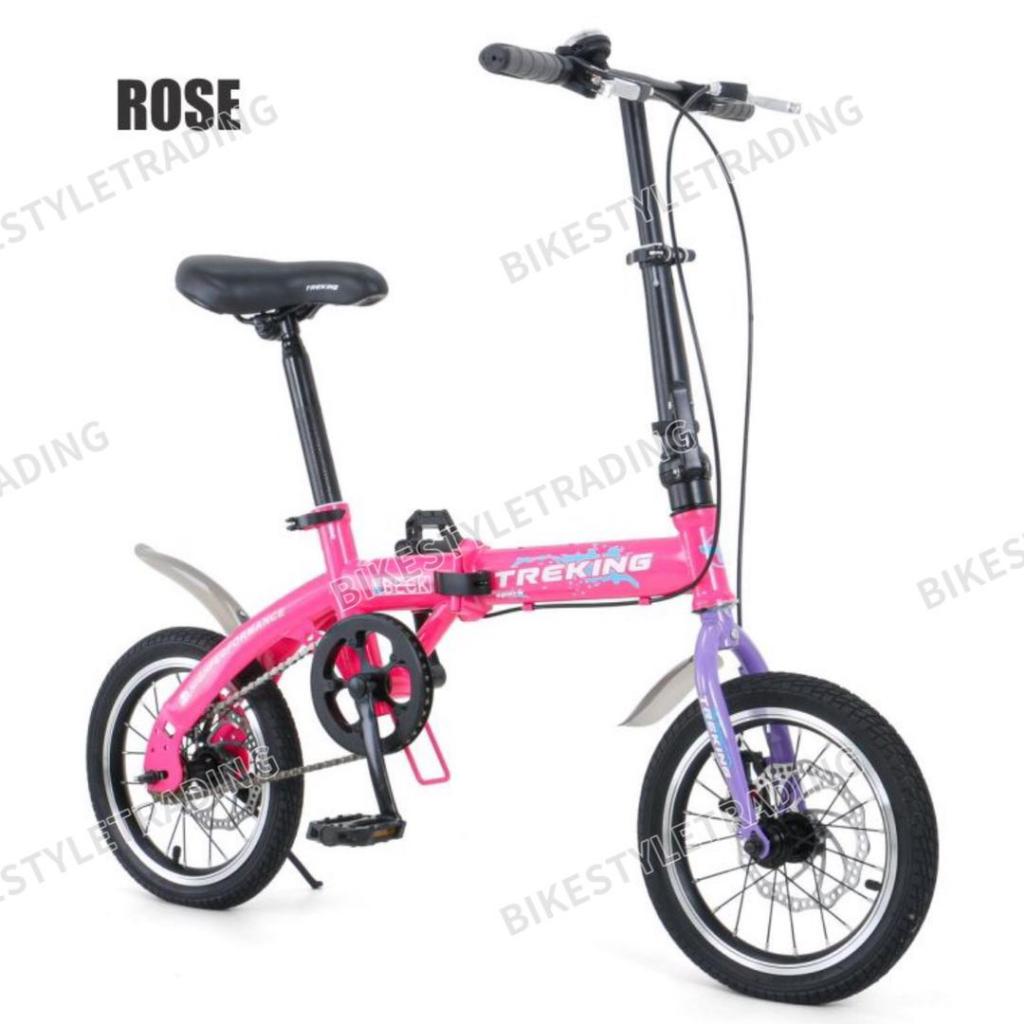 FOLDING BIKE 14" | BASIKAL LIPAT SAIZ 14" | 14" TREKING FOLDING BIKE ...