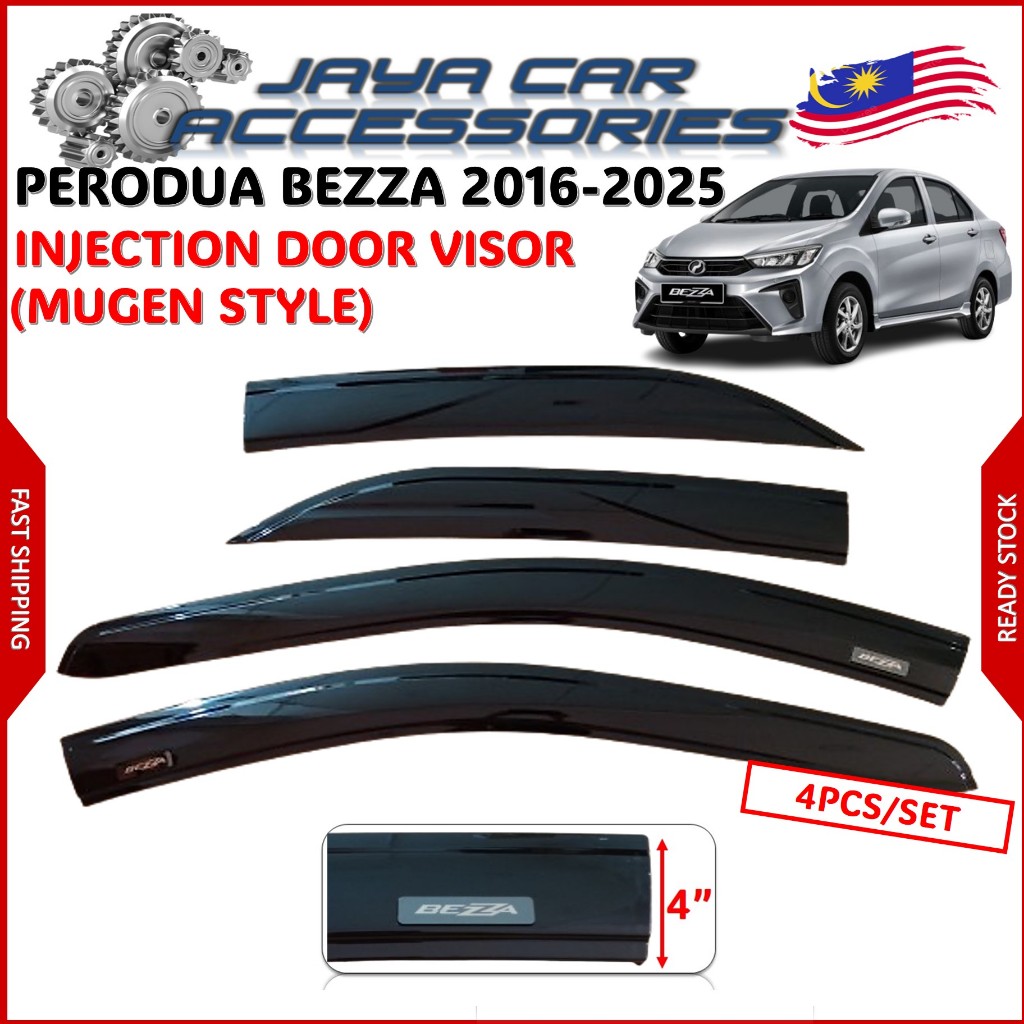Perodua Bezza 2016 - 2025 Door Visor 4
