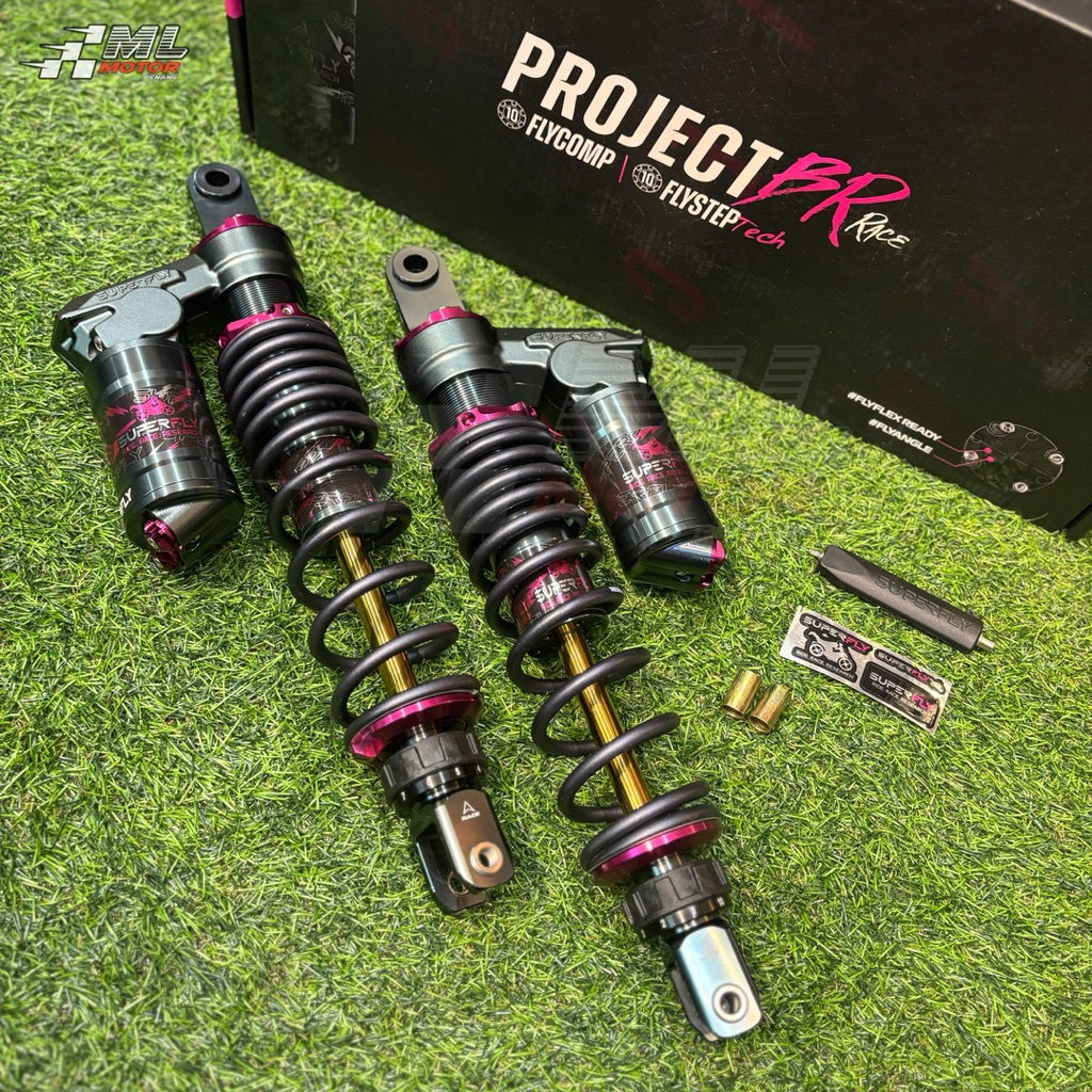 SUPERFLY PROJECT BR RACE SCOOTER SUSPENSION ADJUSTABLE XMAX V1V2V3 ...