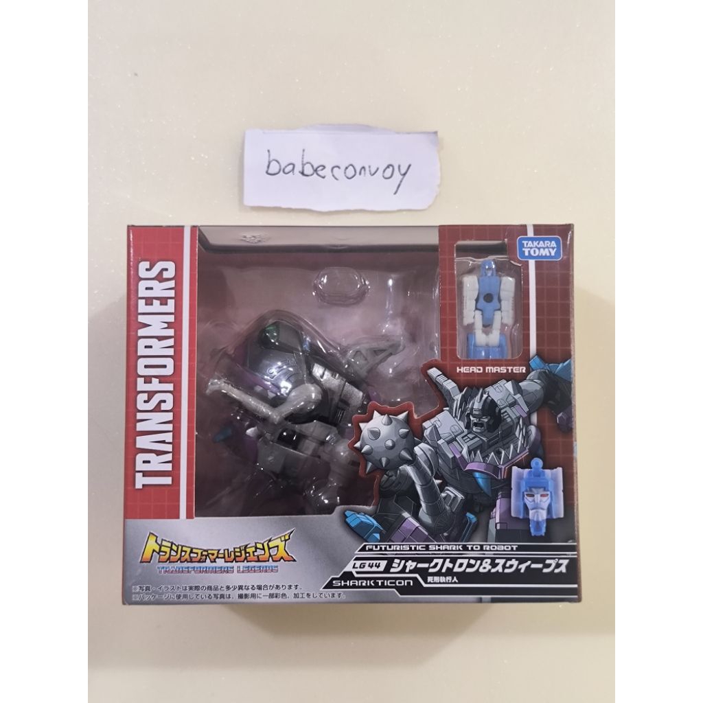 Transformers Generations Legends Gnaw – Figura Azione 9,5 Cm, Da Robot A Squalo - 3