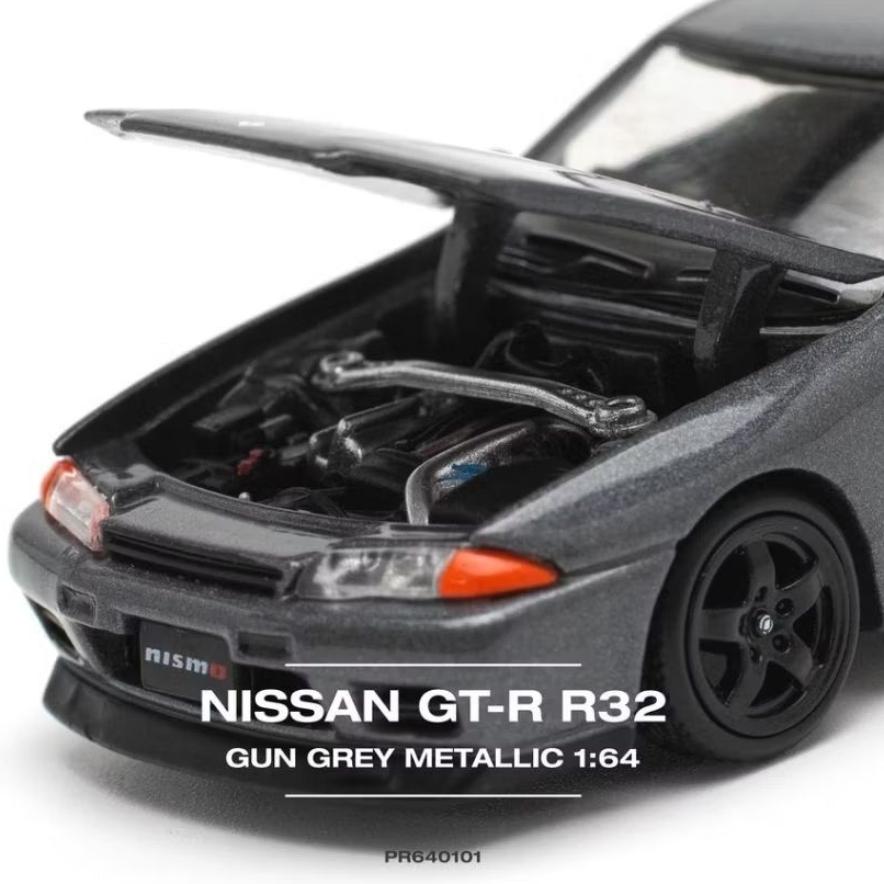 PopRACE Nissan Skyline GTR R32 Gun Grey Metallic in Seal Box Packaging ...