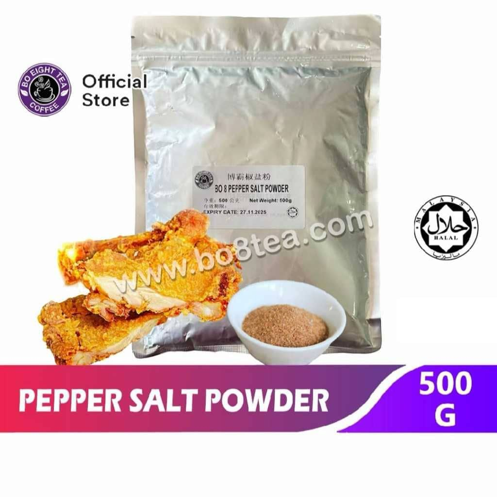 PEPPER SALT SEASONING 500G 椒盐粉撒料 香料调味料 烧烤调味料 黑胡椒粉 | Shopee Malaysia