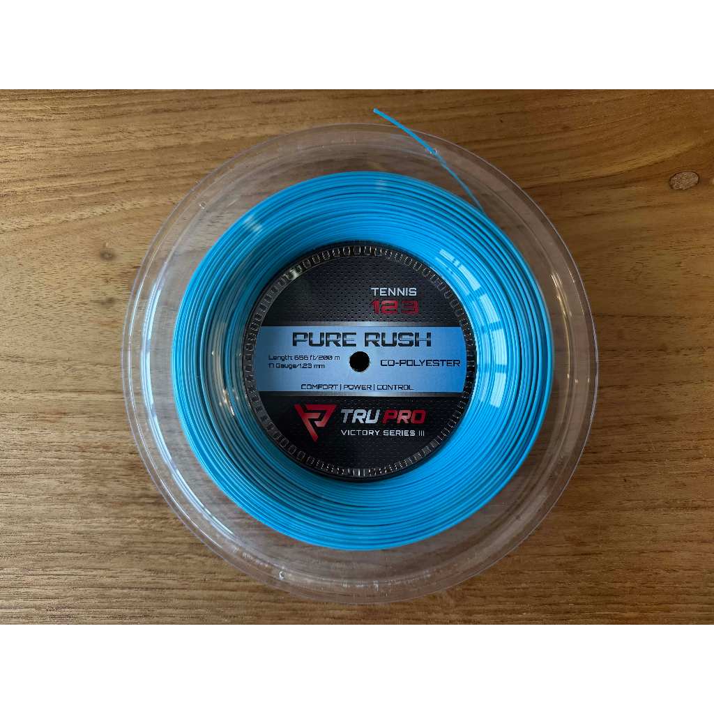 PURE RUSH 17G Pre-Cut Tennis String Set 12.2 m | Shopee Malaysia
