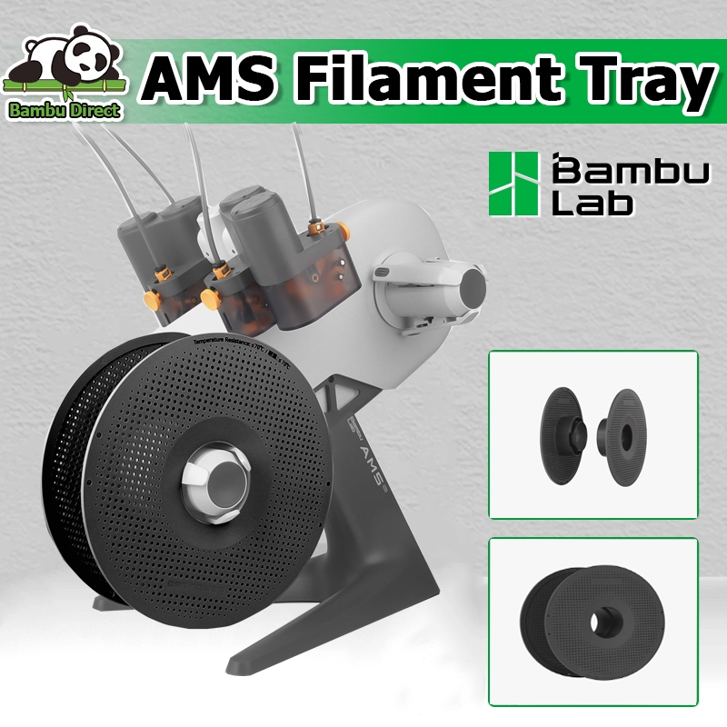 Bambu Lab AMS Detachable Filament Tray Reusable Reel Holder for A1/X1 ...