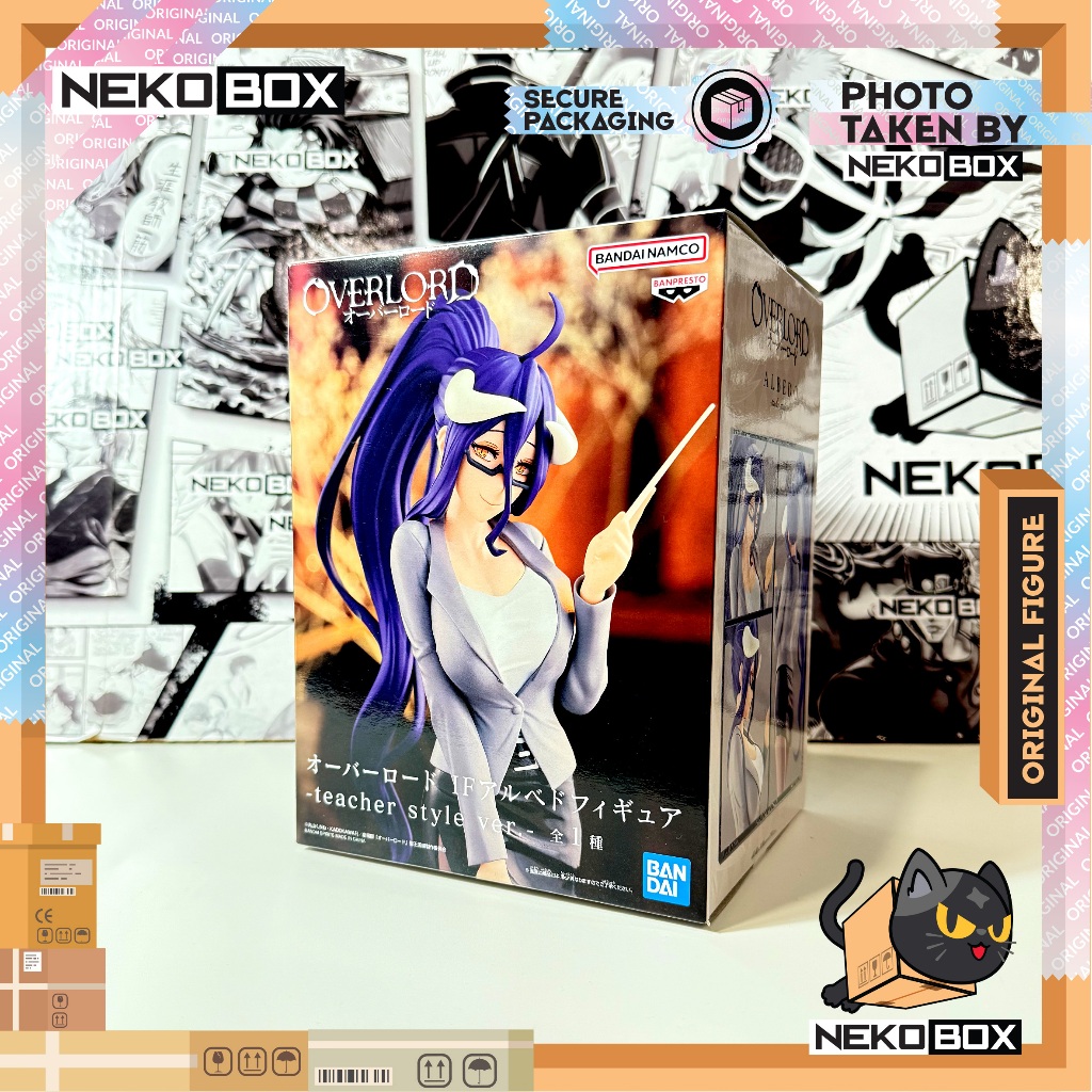 Banpresto Albedo Overlord Action Figure - Teacher Style Ver., 20 Cm BP28894P - Collectible