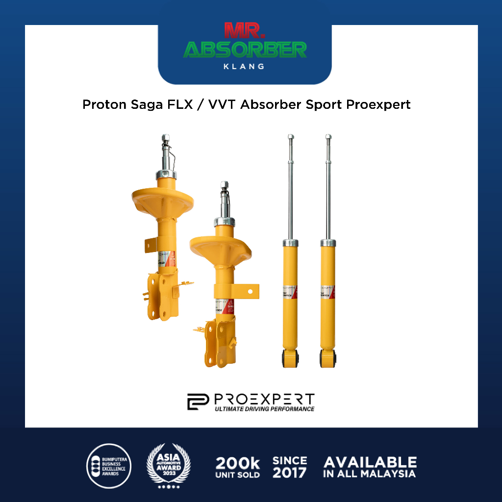 PROTON SAGA FLX/VVT ABSORBER SPORT PROEXPERT | Shopee Malaysia